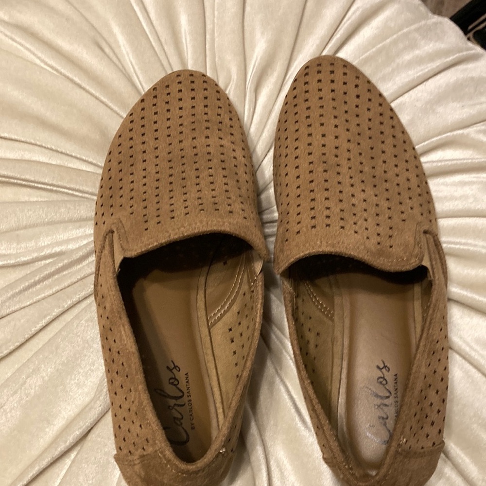 Suede brown shoes 7 1/2